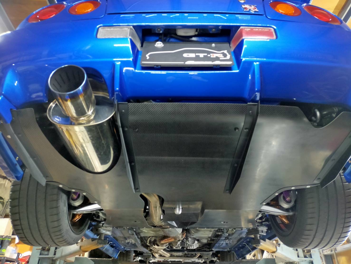 GLOBAL AUTO／オリジナルパーツ／G-STYLE BNR34GT-R REAR DIFFUSER