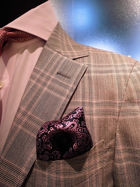 グレンチェックオーバーペン 銀座GS本店｜オーダースーツならGlobal