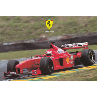 1999 E．アーバイン スクーデリア・フェラーリ ファクトリーカード F1