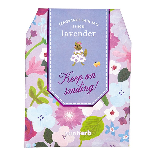 サンハーブ サンクスバスソルトセット ラベンダー(ラベンダー