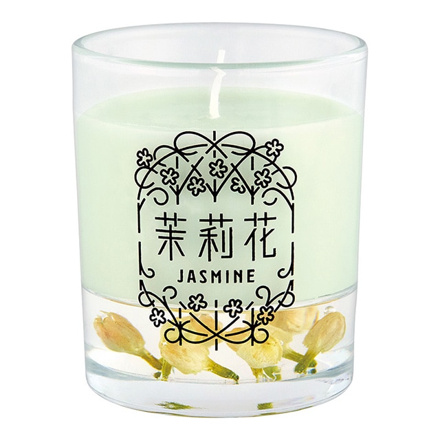ゆるりと 茉莉花 ( ジャスミン ) キャンドル 70g 約20時間燃焼