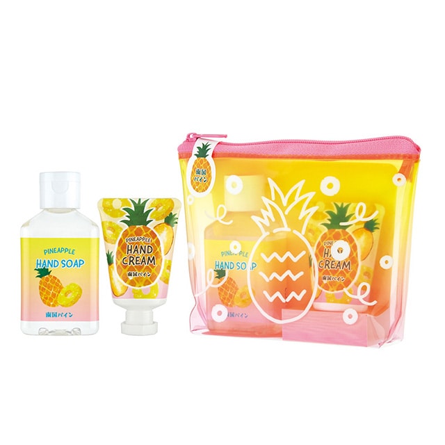フルーツの森 南国パイン ポーチセット ( ミニハンドソープ / ミニ