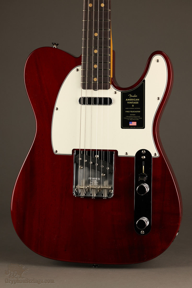 Fender American Vintage II 1963 Telecaster Mahogany - New
