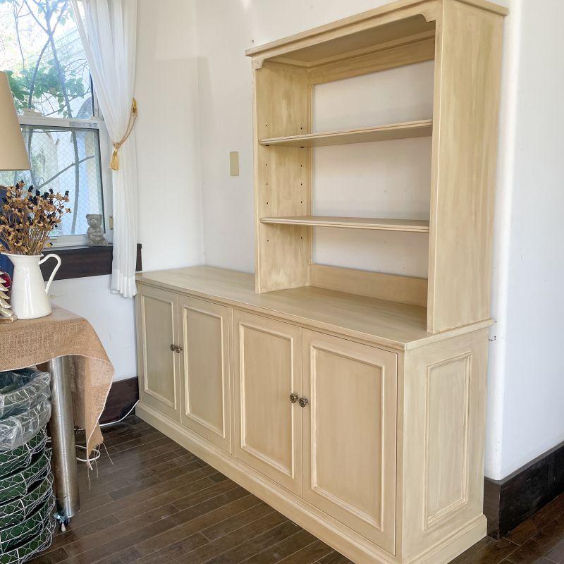 フランスアンティークキャビネット（アンティーク調W1800