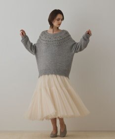 チュールティアードスカート / GRACE CONTINENTAL | GRACE CONTINENTAL