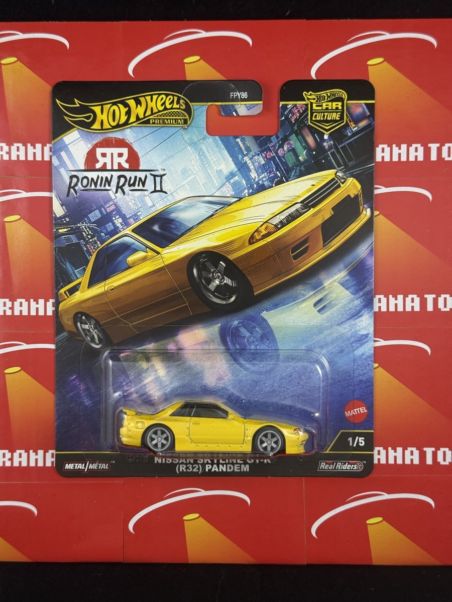 Nissan Skyline GT-R (R32) Pandem 2025 Hot Wheels Car Culture Ronin