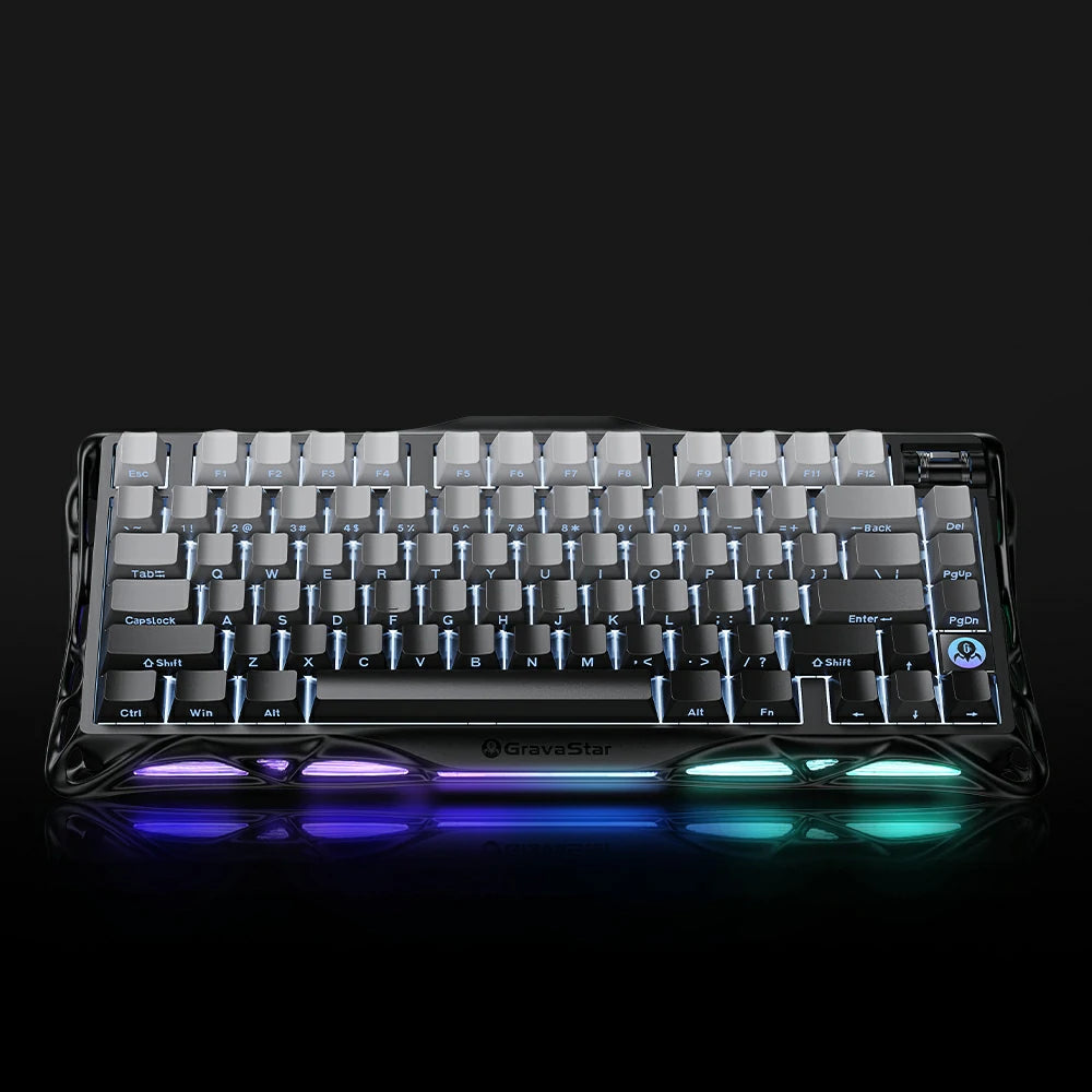 Mercury K1 Gaming Keyboard - Gradient Black | 75% Mechanical Keyboard