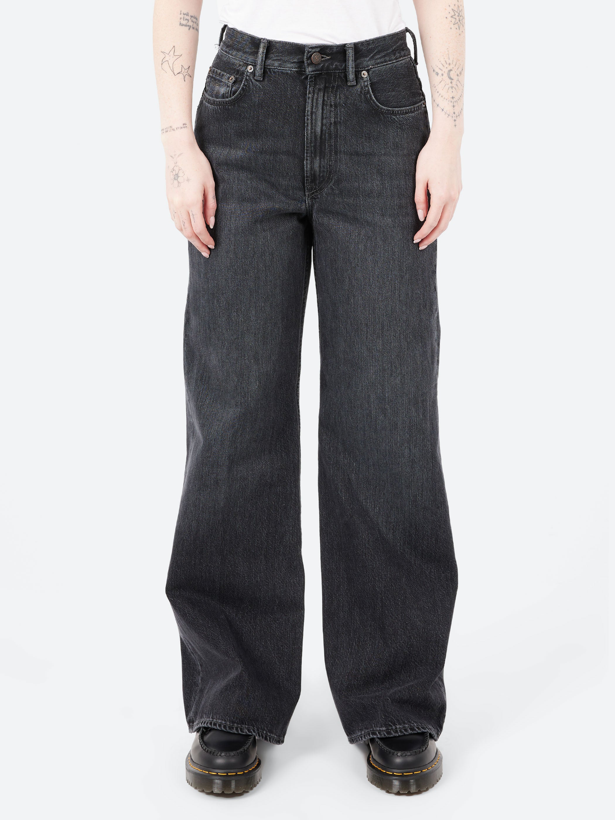 Acne Studios - 2022F Relaxed Fit Jeans in Black – gravitypope