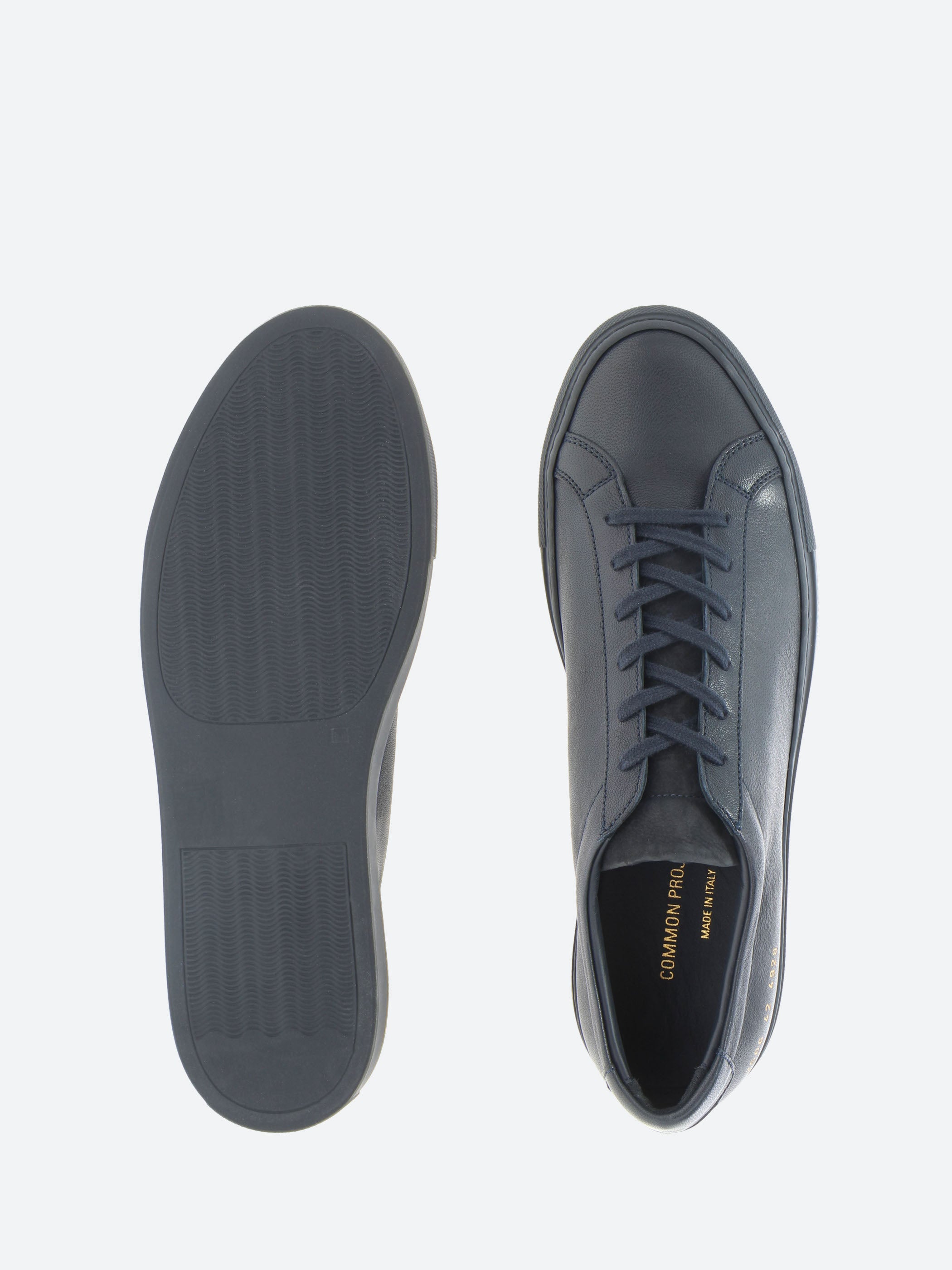 Common Projects - Achilles Premium in Navy – gravitypope