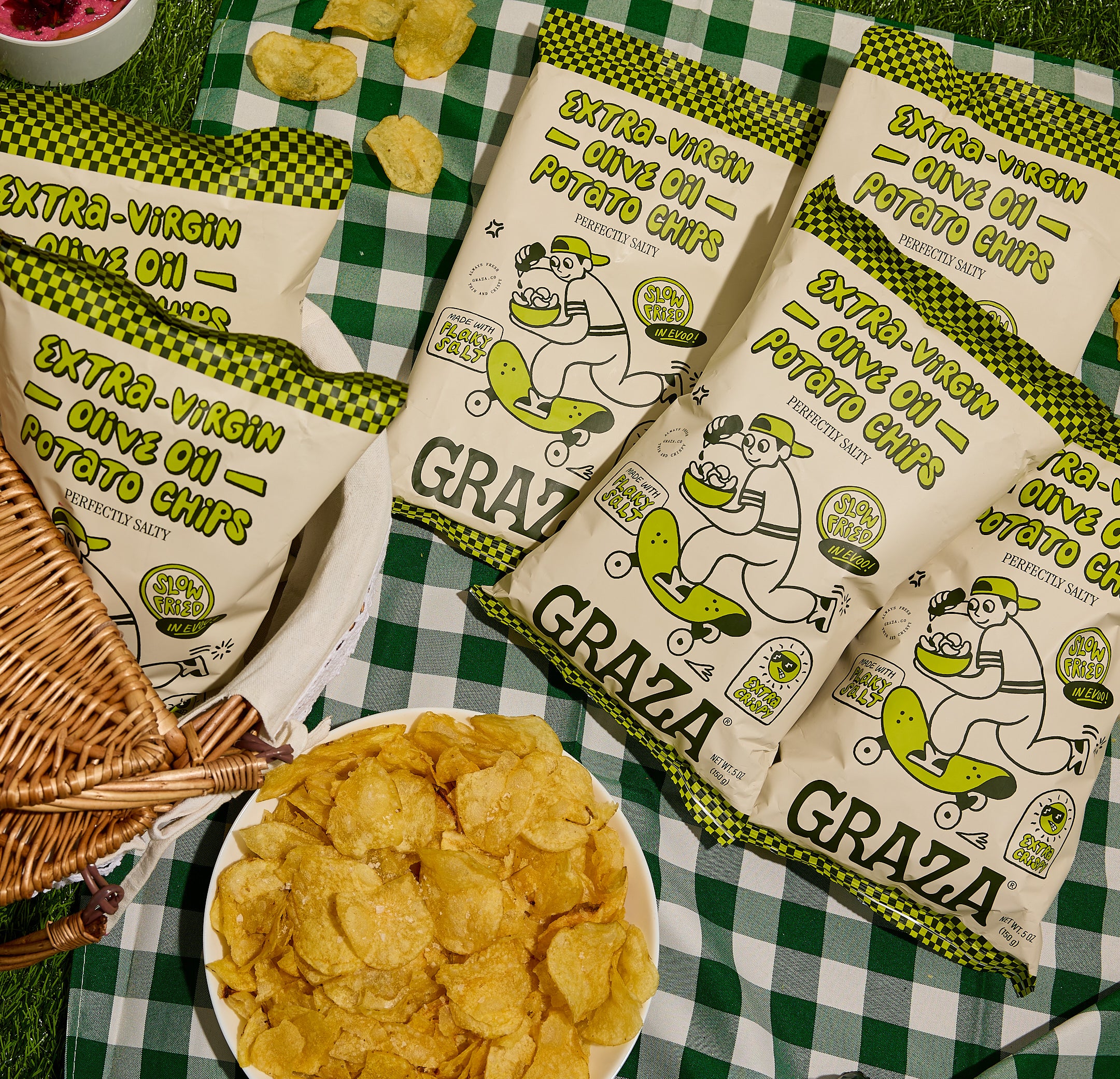 Extra Virgin Olive Oil Potato Chips | Graza