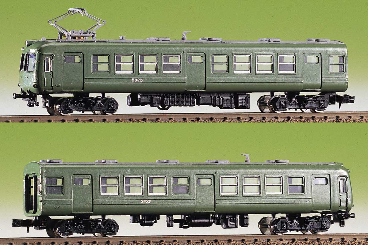 309＞東急電鉄旧5000系 2両編成セット｜エコノミーキット｜Nゲージ鉄道