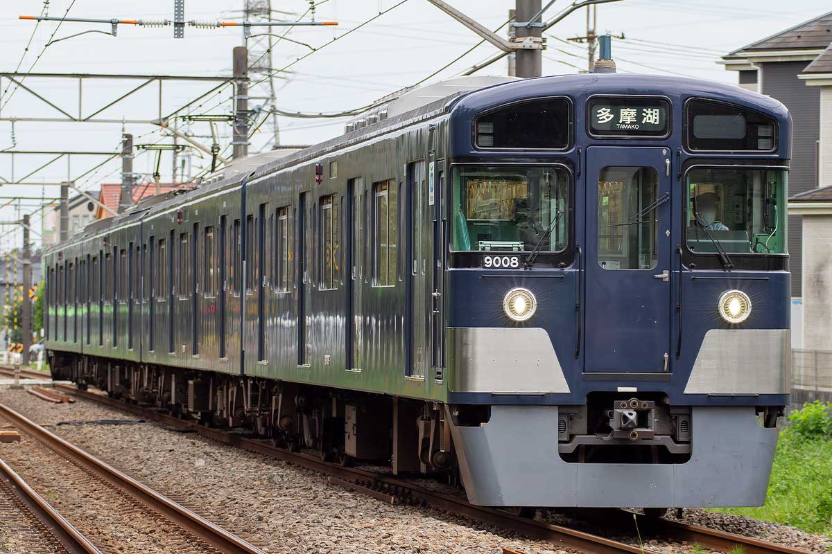 32172＞西武9000系（多摩湖線・紺色・白ライト）4両編成セット（動力