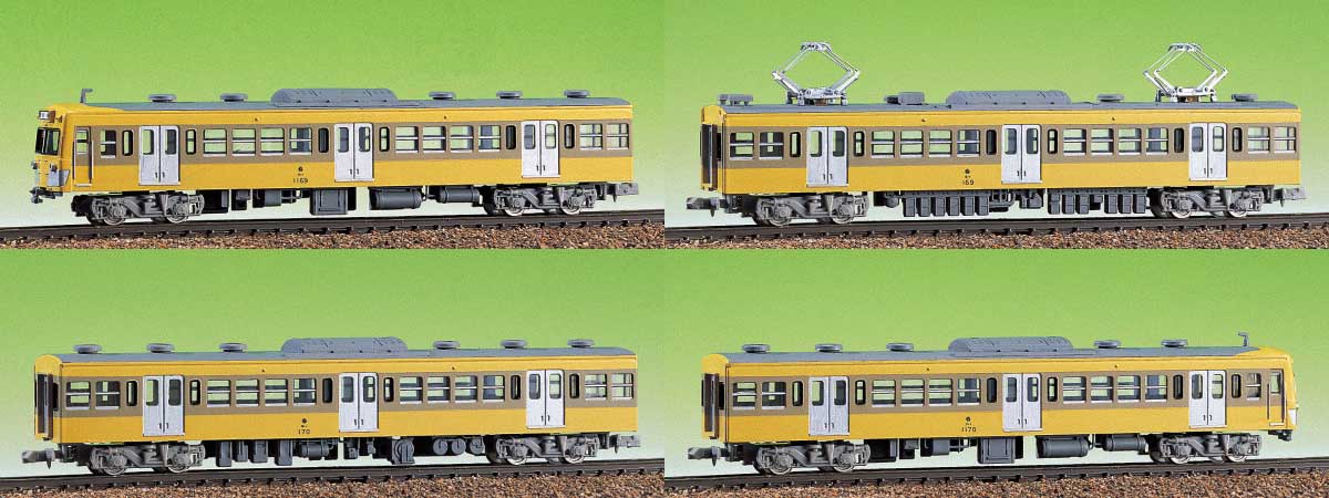 405＞西武101系 4両編成セット｜エコノミーキット｜Nゲージ鉄道模型の