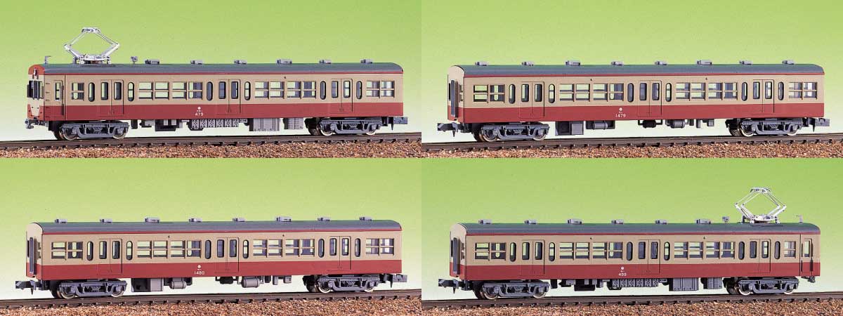 429＞西武451系 4両編成セット｜エコノミーキット｜Nゲージ鉄道模型の