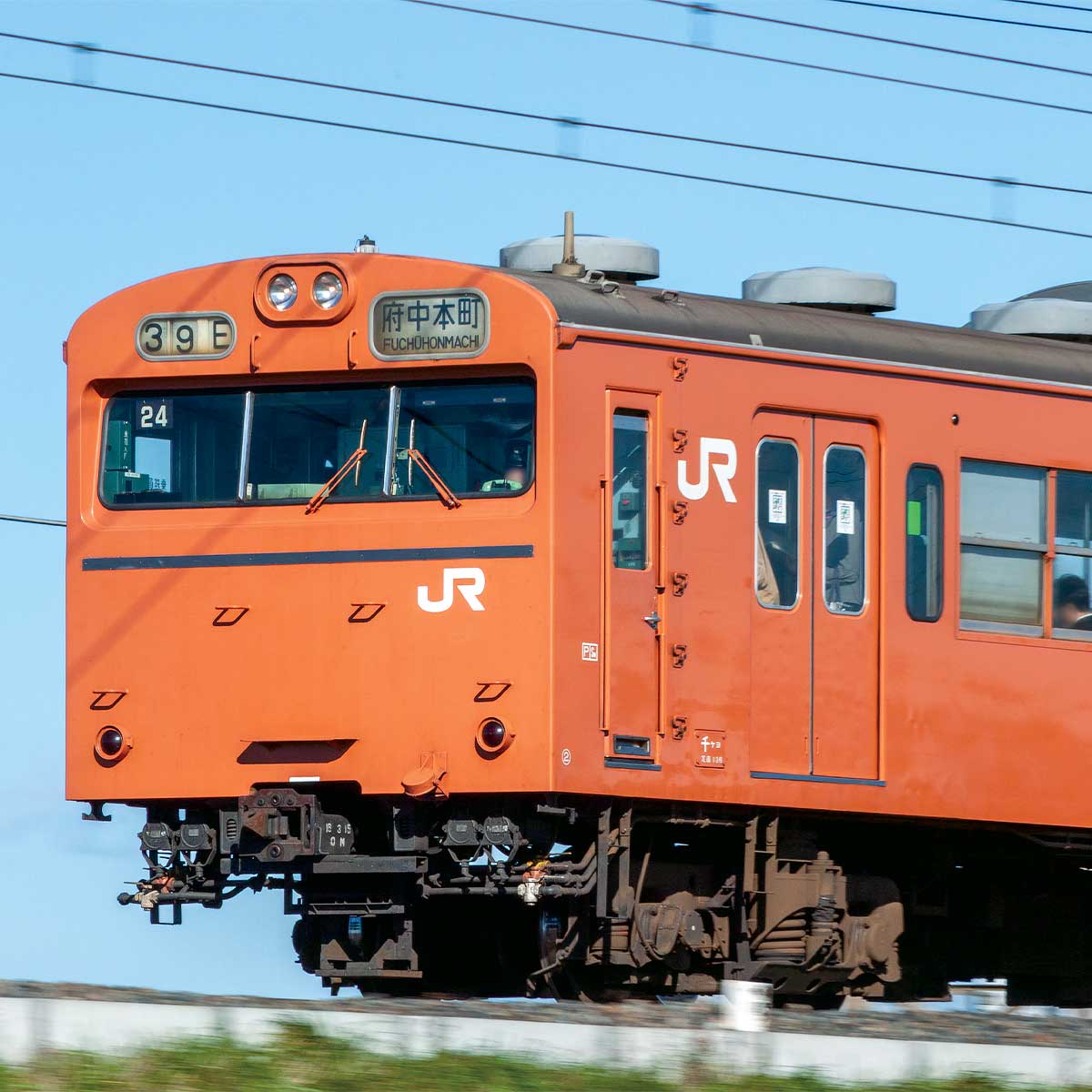 18021＞国鉄（JR）103系＜高運・ATC車・オレンジ＞ 先頭2両ボディ