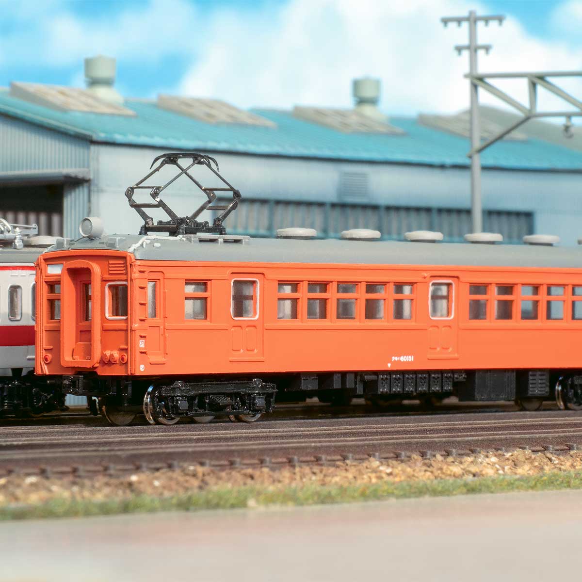 13018＞着色済み クモハ41形制御電動車（オレンジ）｜エコノミーキット