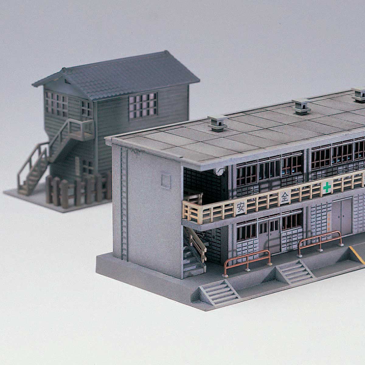 2134＞近代型詰所｜ストラクチャーキット｜Nゲージ鉄道模型のグリーン
