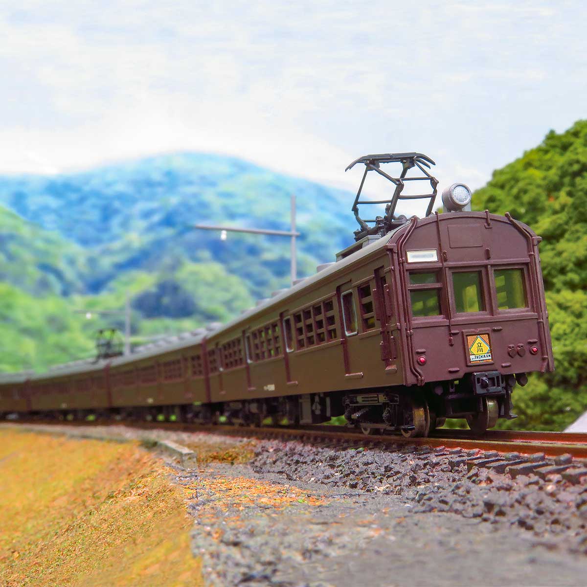 216＞旧型国電73系（原型）4両編成セット｜エコノミーキット｜Nゲージ