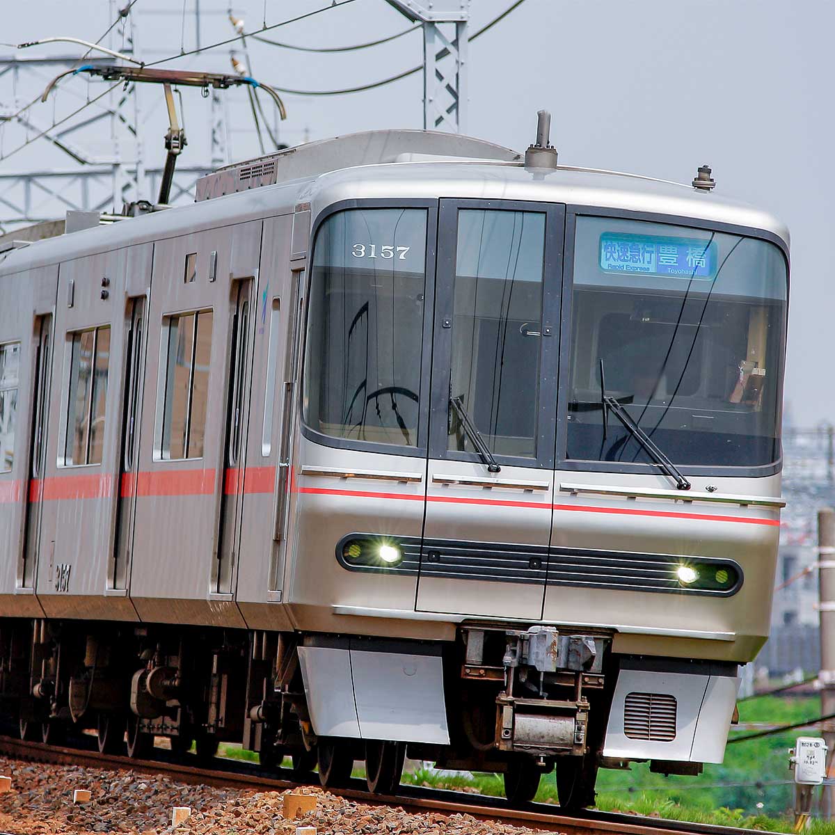 31561＞名鉄3150系（2次車・旧塗装）増結2両編成セット（動力無し）｜N