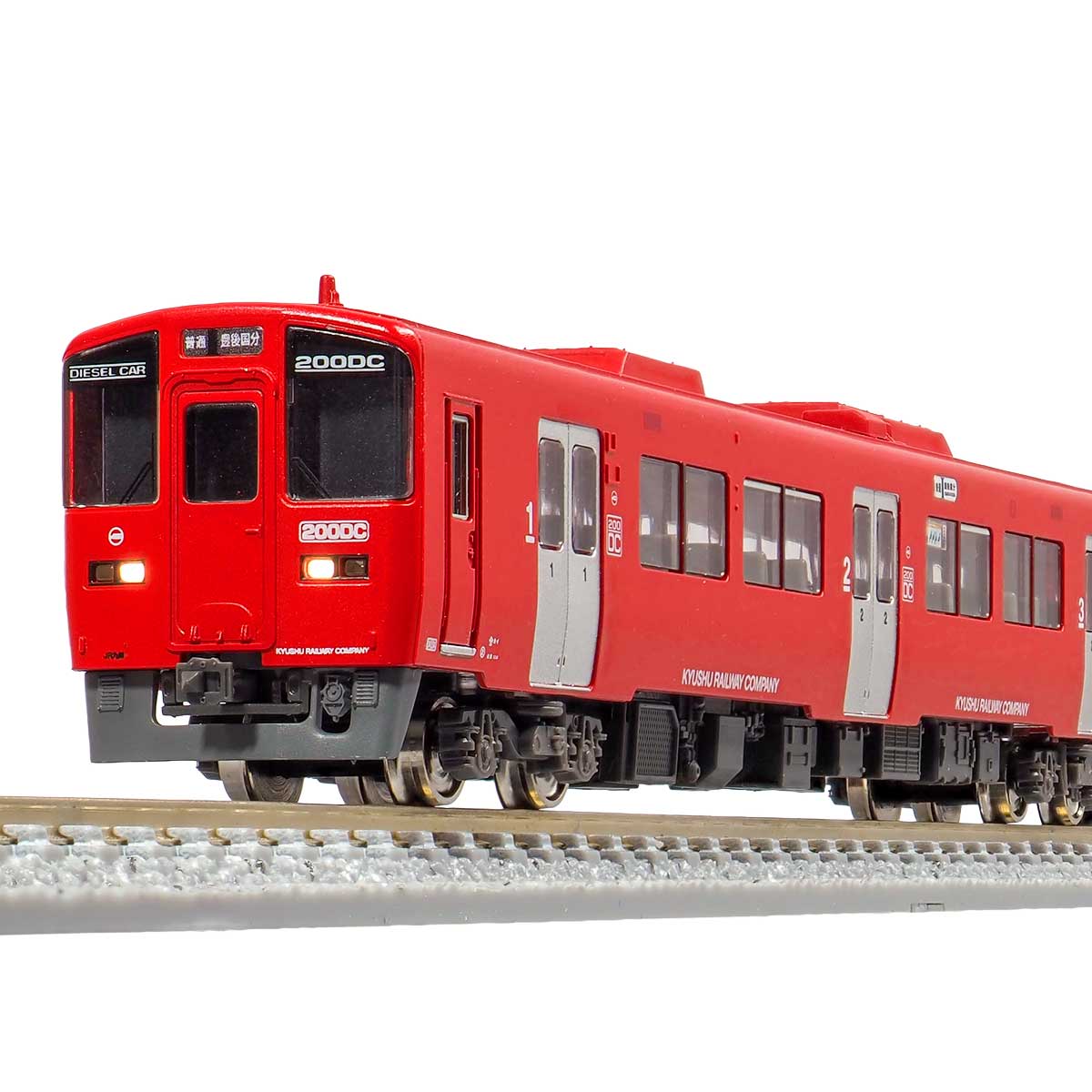 31663＞JR九州キハ200形（赤色・13＋1013＋12＋1012）4両編成セット