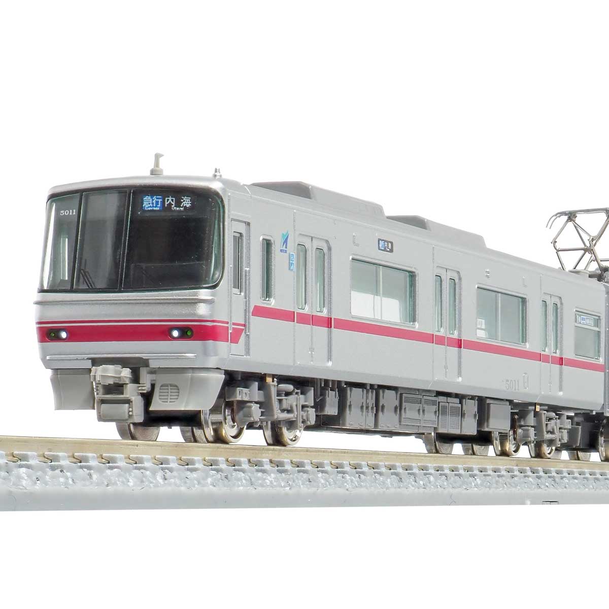 31713＞名鉄5000系（ボルスタレス台車編成・標識灯点灯）8両編成セット