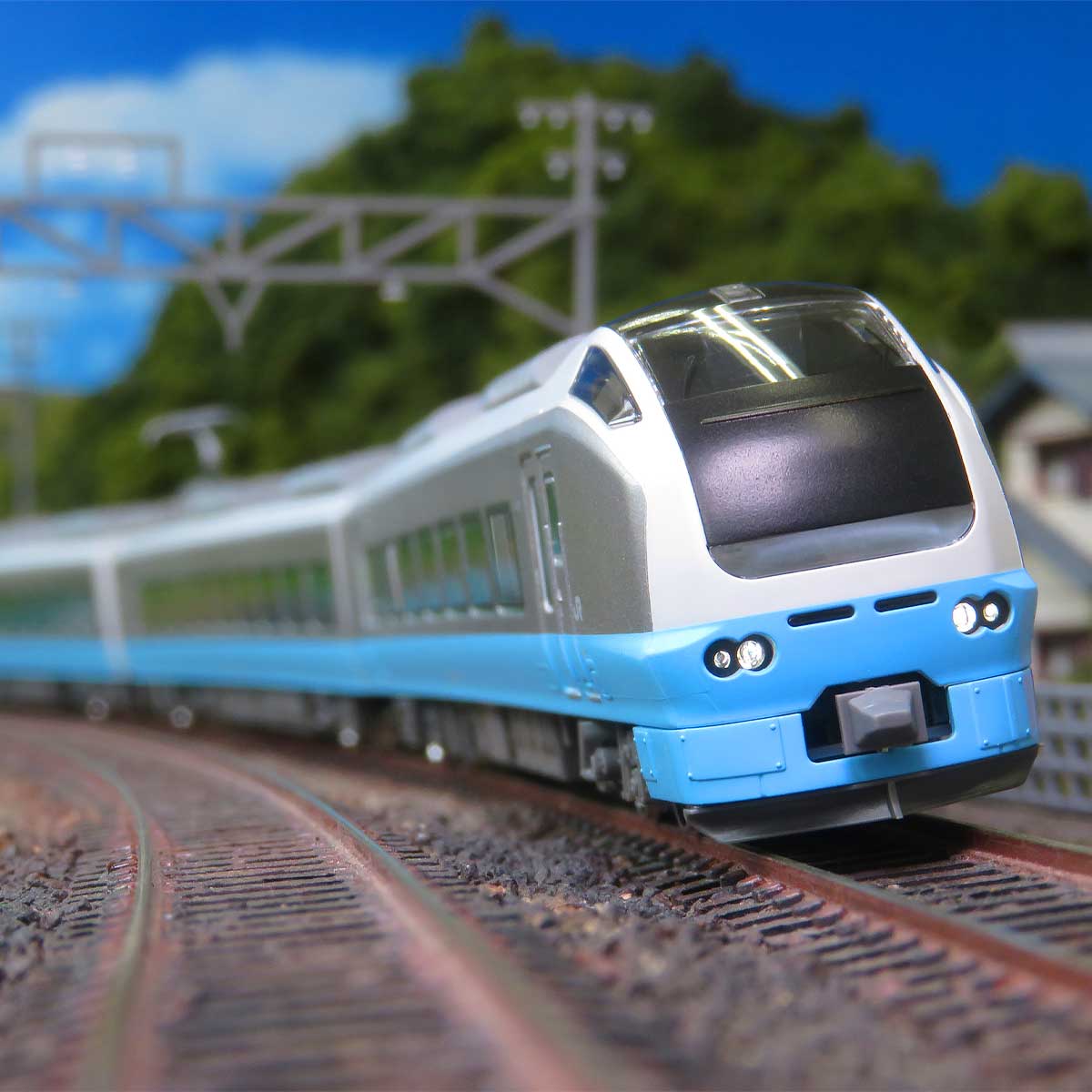 50789＞E653系1000番代（水色）7両編成セット（動力付き）｜Nゲージ