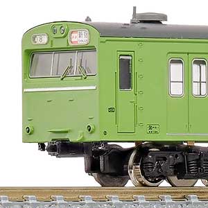 18025＞国鉄（JR）103系＜新製冷房車・ウグイス＞増結用モハ2両ボディ