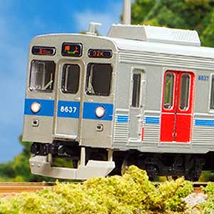 と*ん様 グリーンマックス 50617/50618 東急 8500系 青帯・ドア 東急