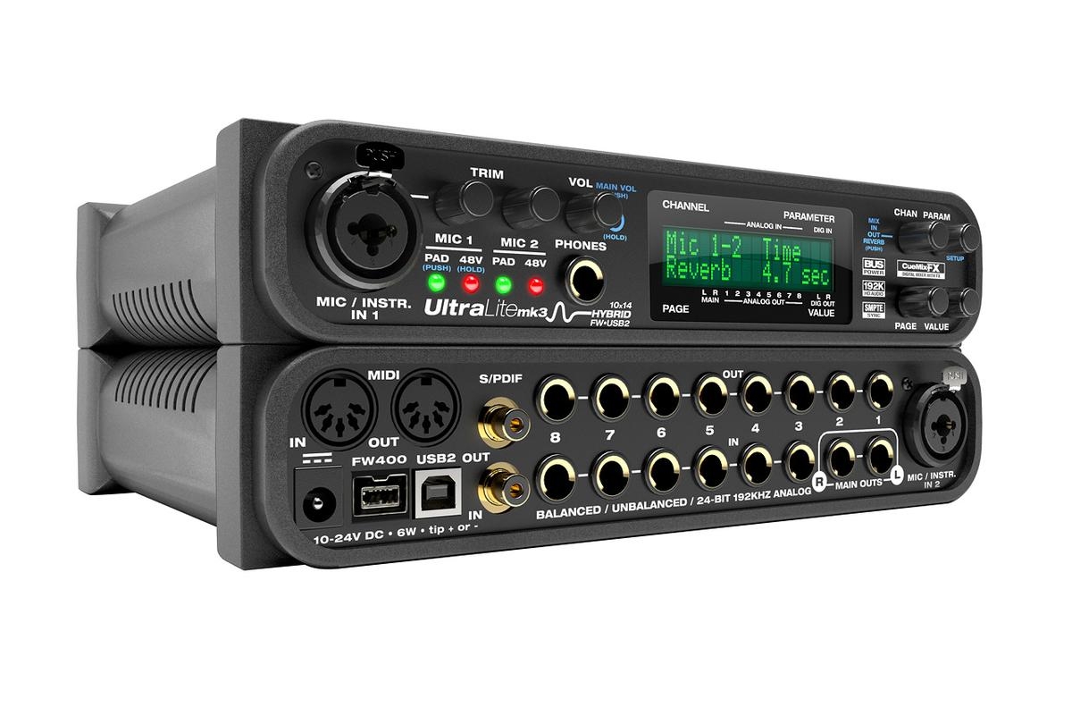 MOTU UltraLite-mk3 Hybrid USB / FireWire Audio Interface
