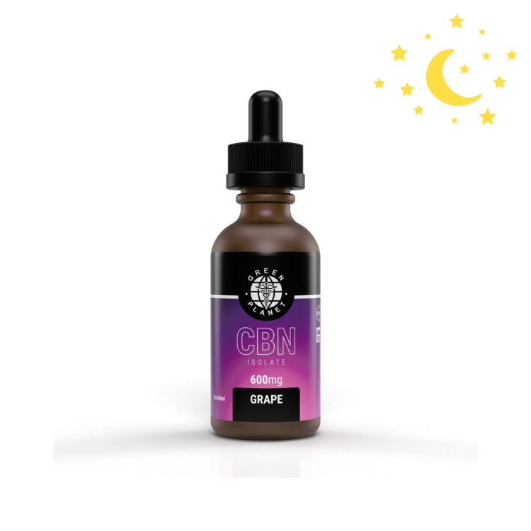 CBN Grape Flavored PM Tincture – Green Planet