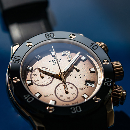 2024年 エドックス新作 クロノオフショア1 クロノレディ | ブランド