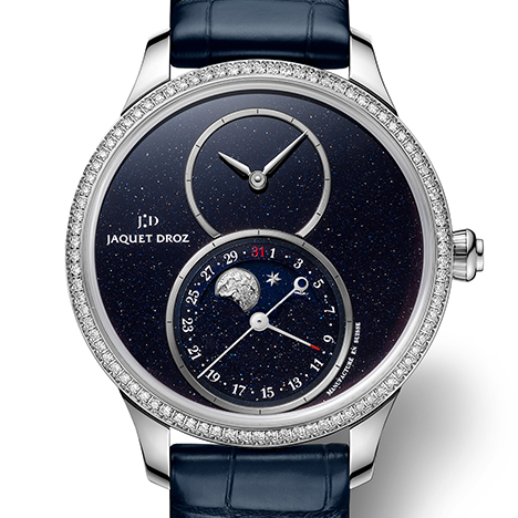 ジャケ・ドロー(JAQUET DROZ) グラン・セコンド ムーン アベンチュリン