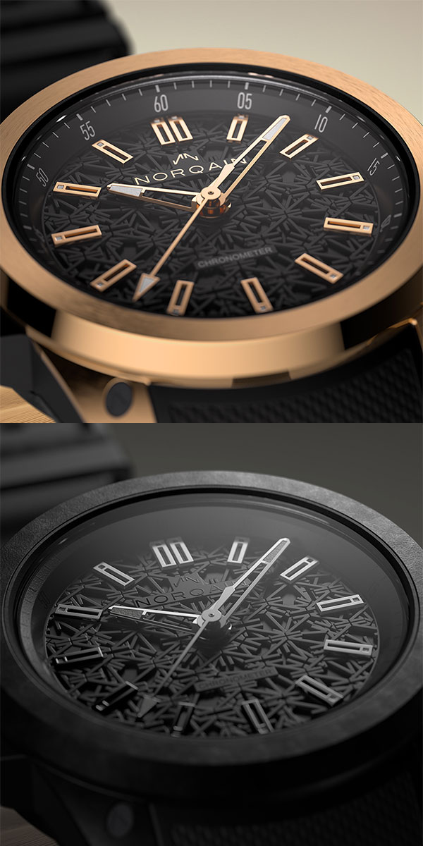 ノルケイン(NORQAIN) 2023新作 ドバイ・ウォッチ・ウィークでNORTEQ®と