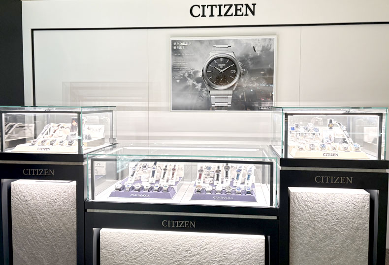 CITIZEN」ブランド時計 100周年フェア 2024年11月6日(水)→12月3日(火