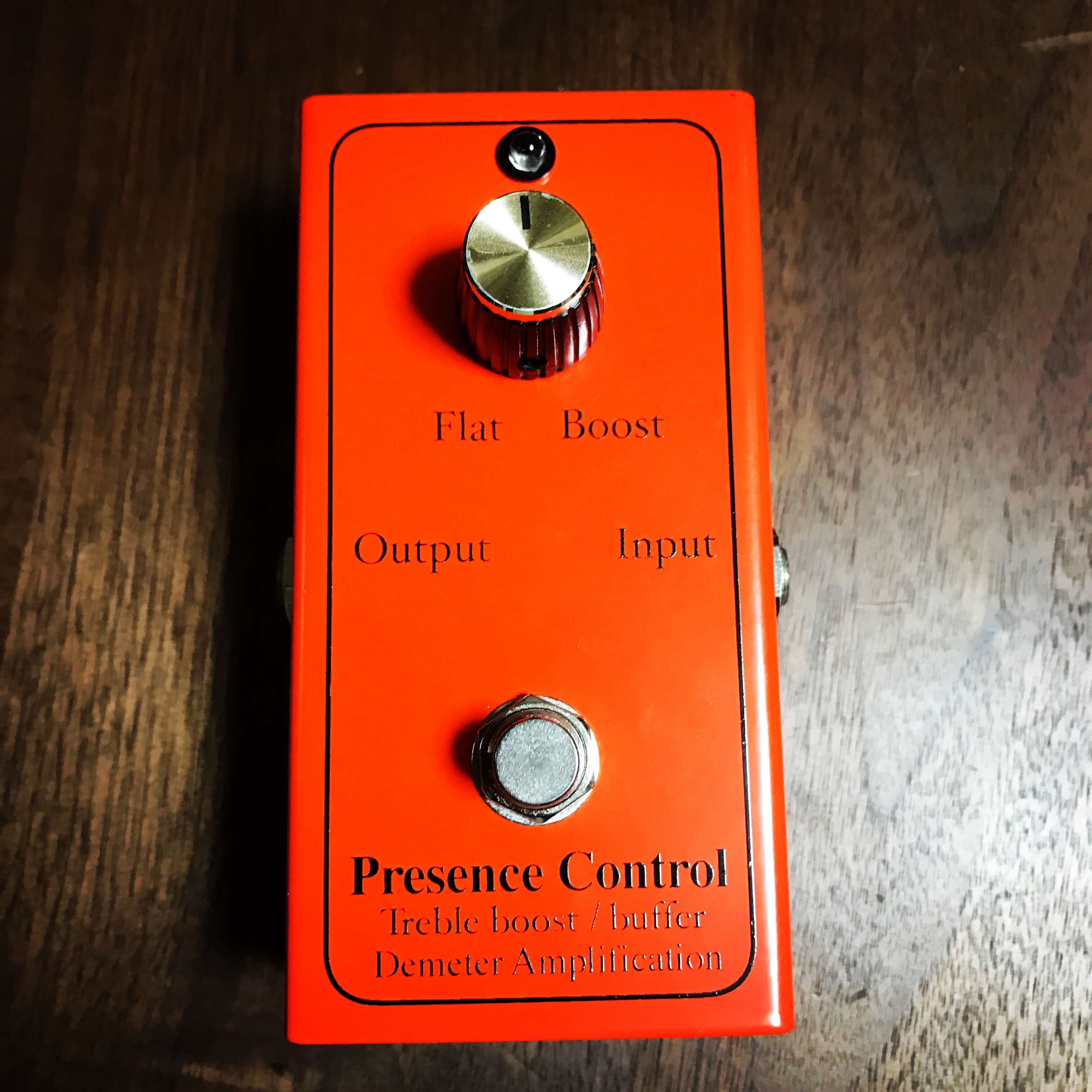 Demeter Presence Control - トレブルブースターを試してみる - M.Lab