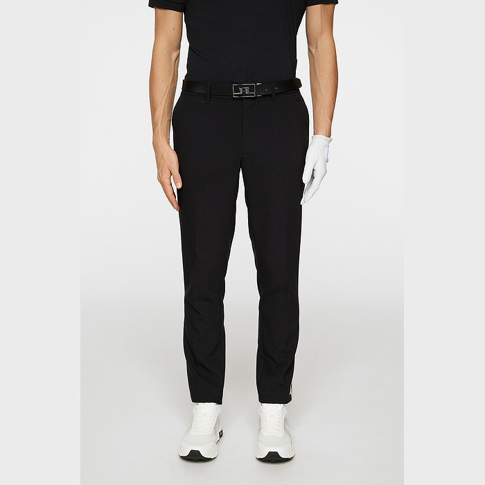 J.LINDEBERG（ジェイリンドバーグ）JLロゴパンツ(29 ホワイト): J