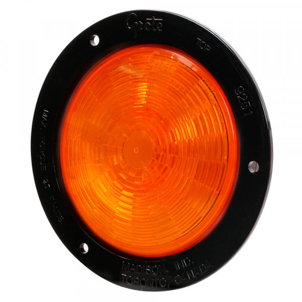 54483 - SuperNova® Amber LED Auxiliary Light, Black Flange