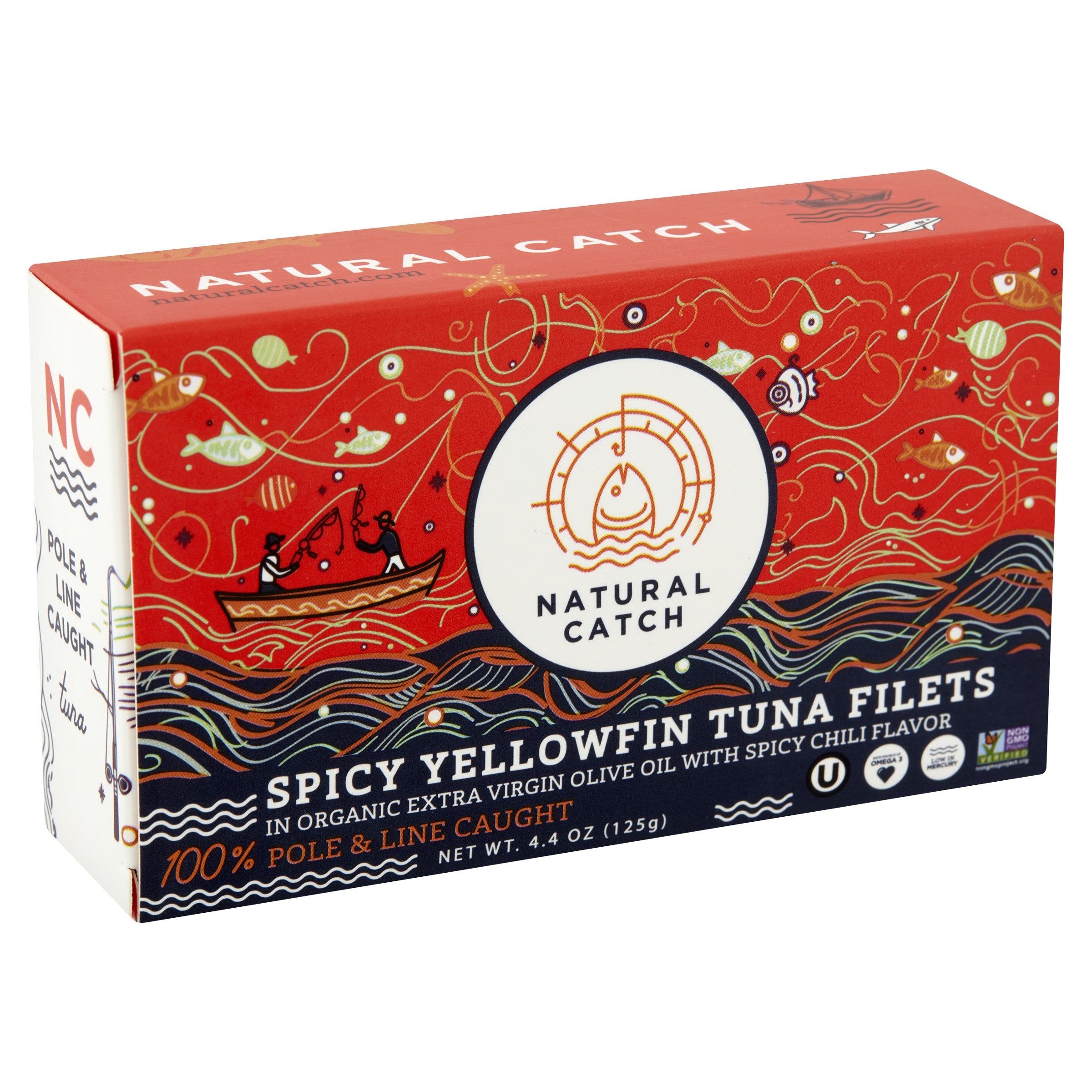 Natural Catch Natural Catch Tuna - Spicy Yellowfin Filets in Extra
