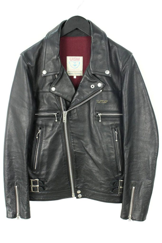 アンダーカバー UNDERCOVER LEATHER RIDERS JACKET 09202 ダブルレザー