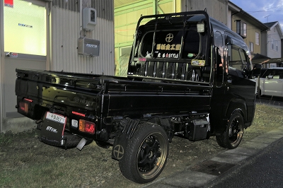 ハイゼットトラック（S500P／S510P）ボルトオンターボ お客様車両装着