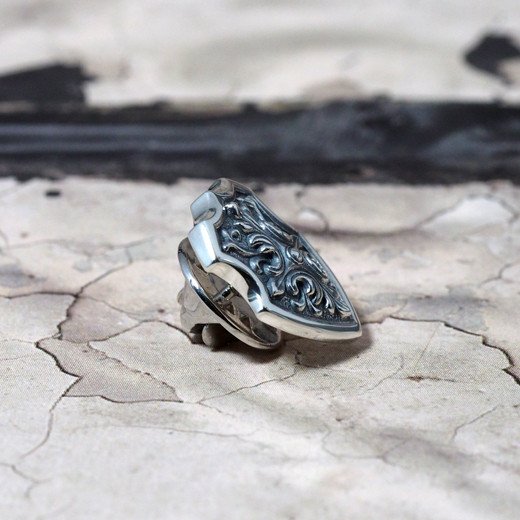 Crossed Acanthus｜ATHENA - Brooch - Collection｜Guardia - シルバー