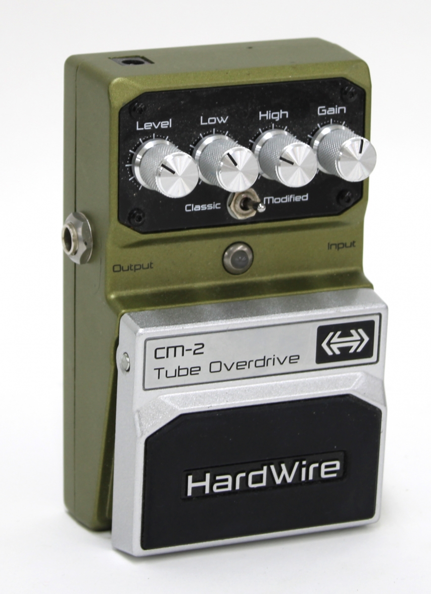 DigiTech Hardwire CM-2 Tube Overdrive guitar pedal