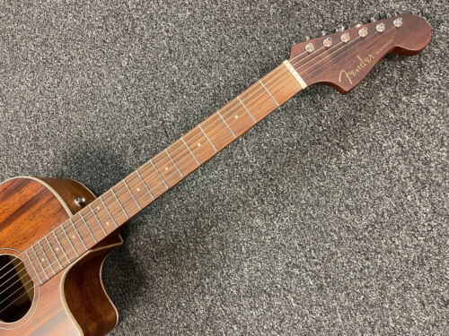 Fender Newporter Special All Mah Acoustic-Electric Guitar, Natural