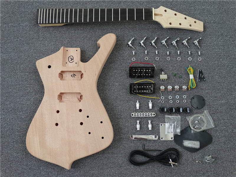 7 Strings Iceman DIY Electric Guitar Kit (PIM-319) — Guitar Kit Shop