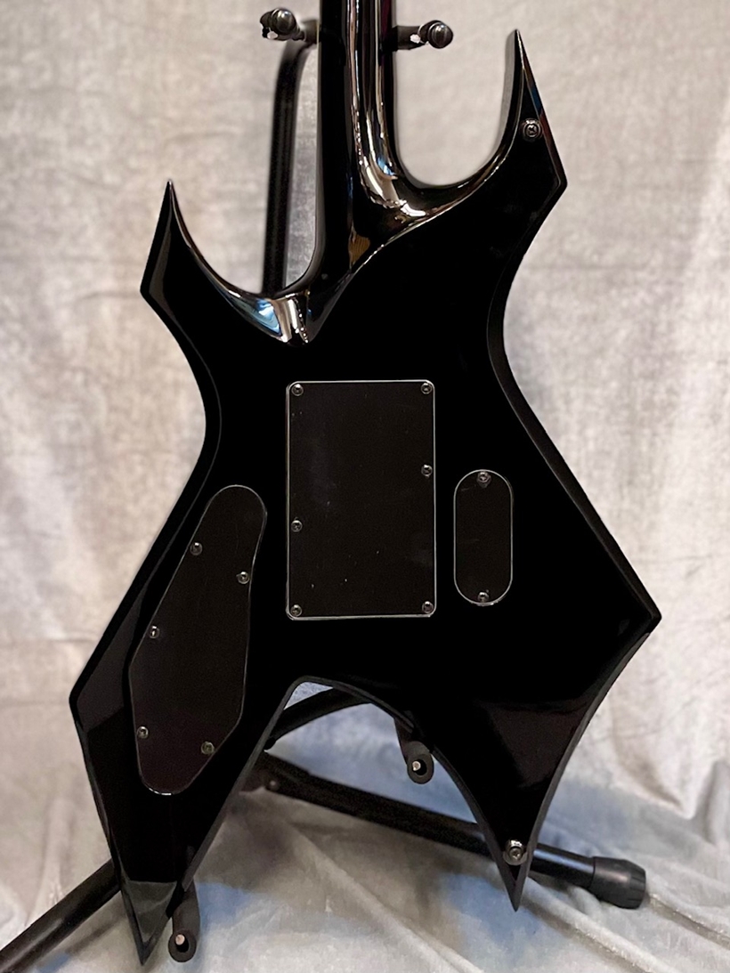 B.C.RichWarlock NJ Deluxe -Onyx Black- 2008年製【Through Neck