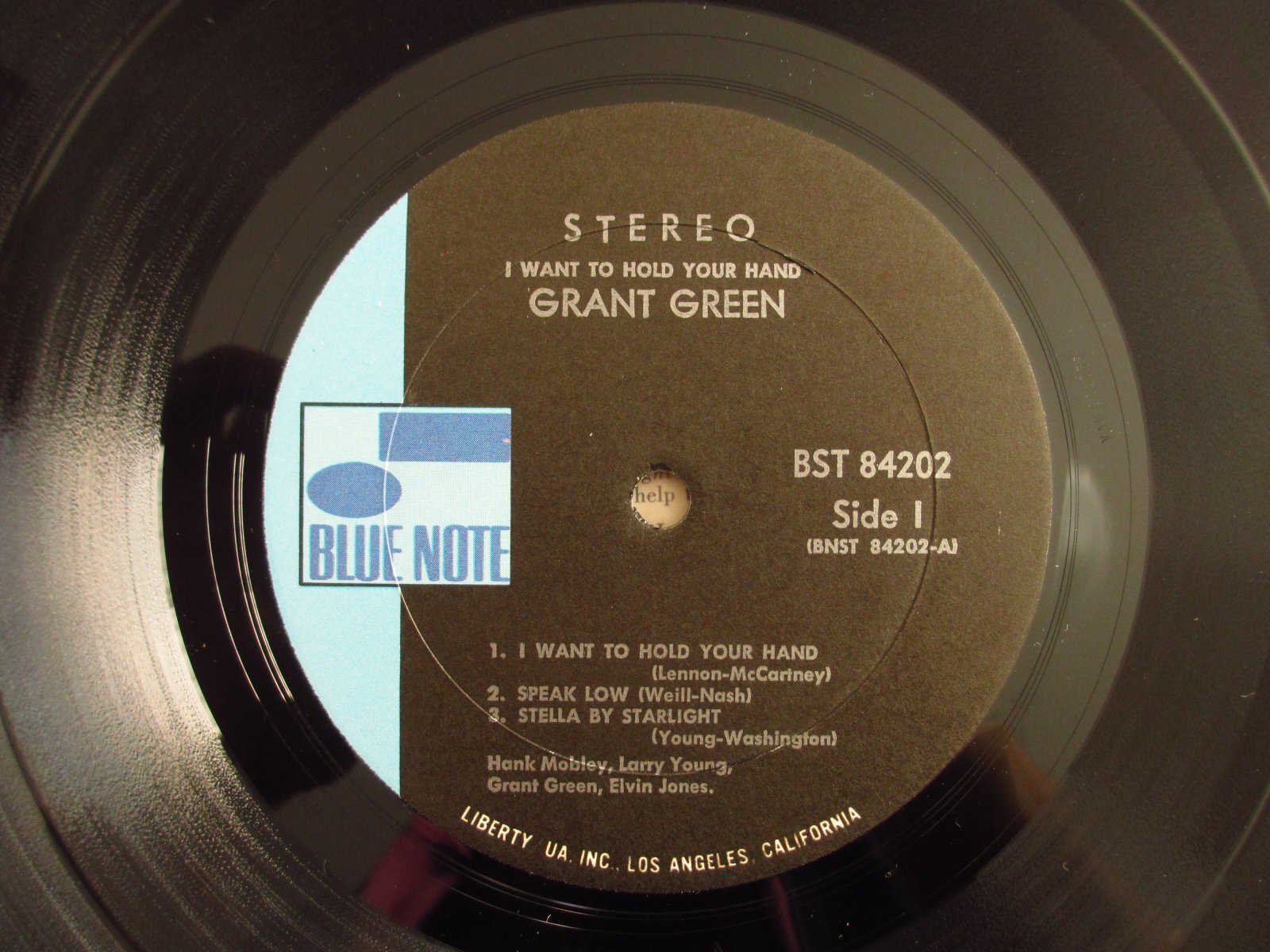 Grant Green / I Want To Hold Your Hand - Guitar Records