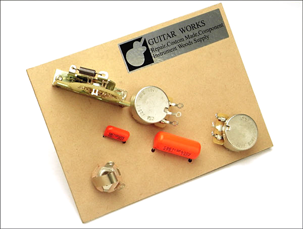 テレキャスター 配線キット インチ規格 通販｜ギターワークス