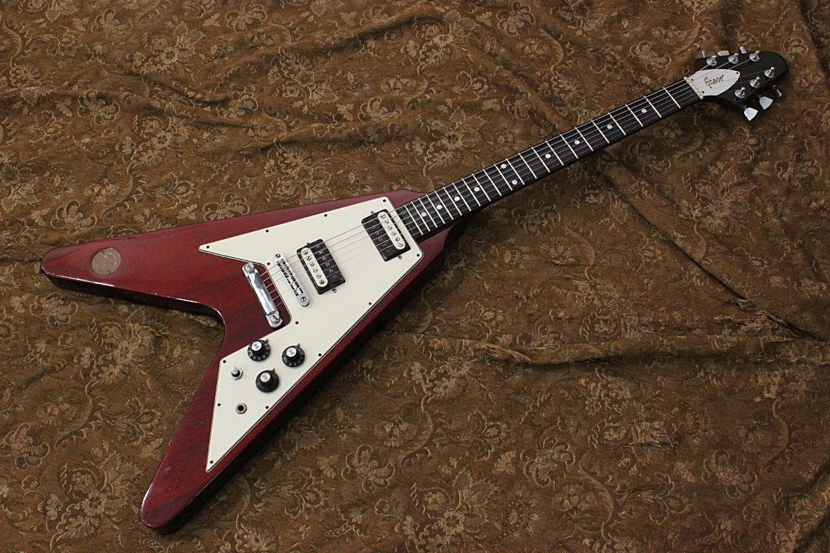 USED】Greco フライングV バイブラーロ（板バネ）搭載