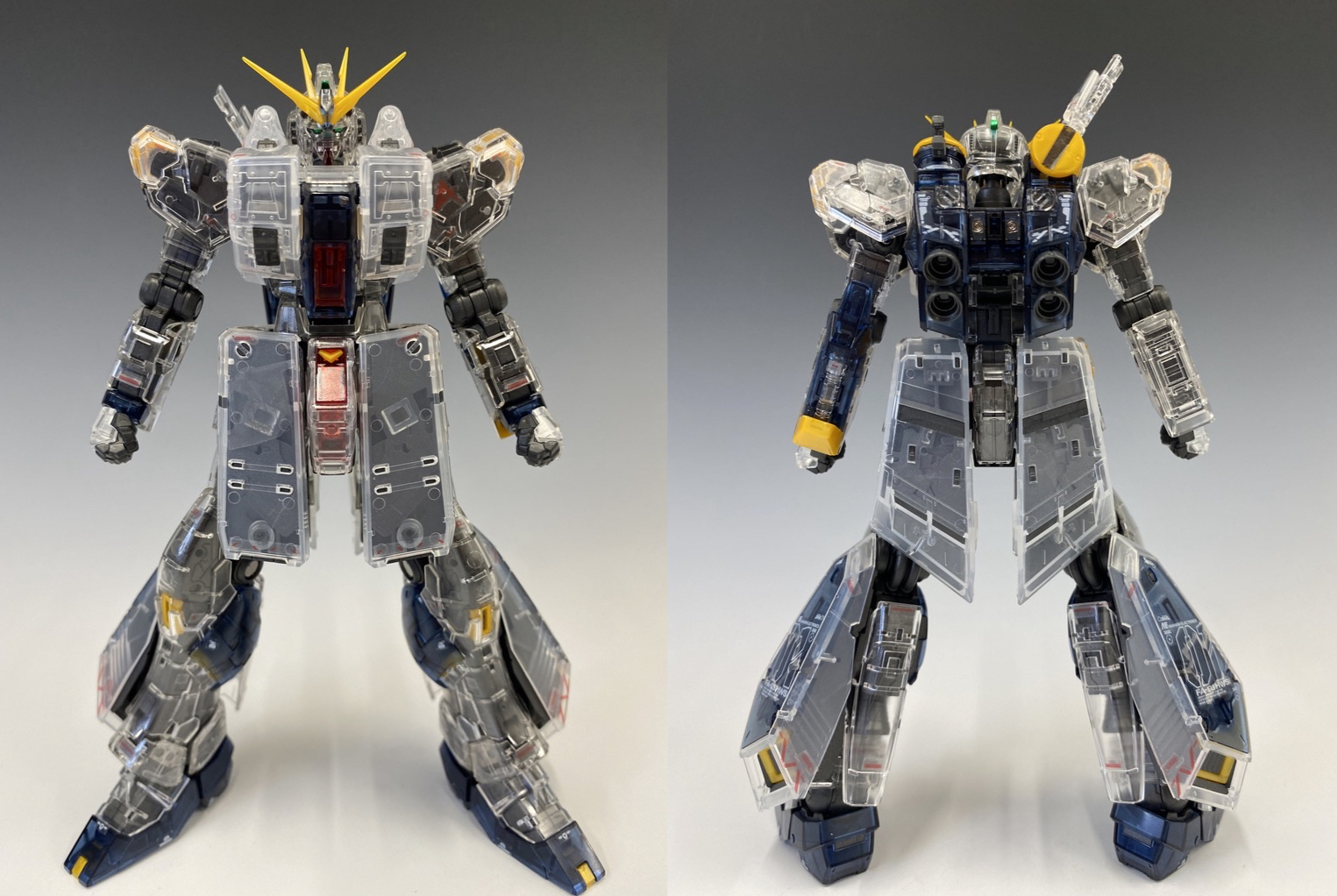 限定品レビュー】RG 1/144 νガンダムHWS [クリアカラー] − “THE