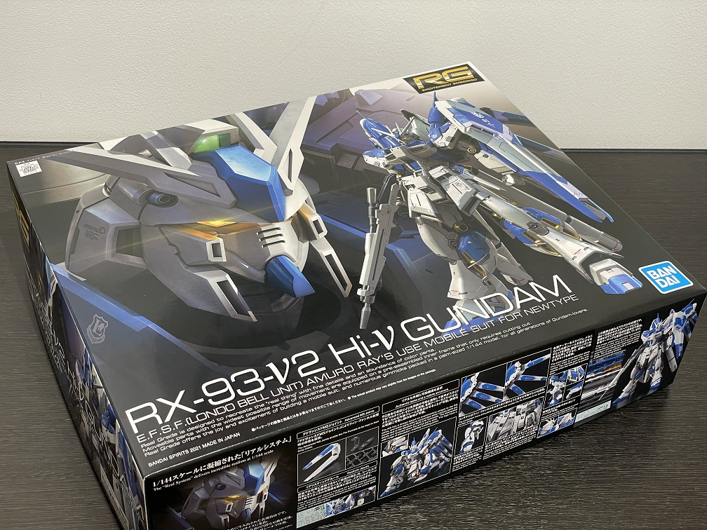 制作レポート＃10】RG 1/144 Hi-νガンダム編 − “THE GUNDAM BASE